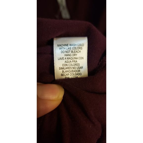 Zenana Premium Size 3X Pencil Skirt Plum Colored Stretchy - Picture 5 of 5